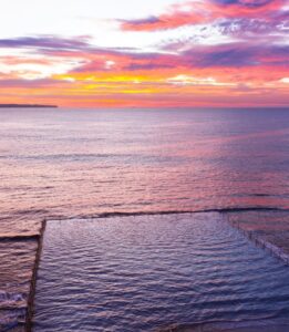 Piscine de rochers de Shelly Beach
